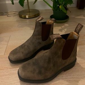 Blundstone #1306 Women's Dress Chelsea Boots - Rustic Brown Size 9